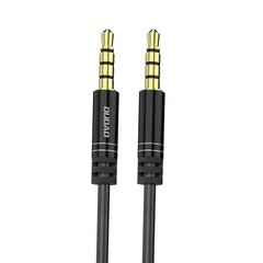 Dudao long extensible AUX mini jack 3.5mm cable spring ~ 170cm black (L12 black) cena un informācija | Savienotājkabeļi | 220.lv