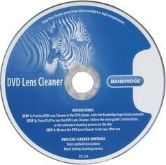 Bandridge BSC264 DVD lēcu tīrītājs, 4 otas cena un informācija | Tīrīšanas līdzekļi | 220.lv