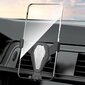 Gravity smartphone car holder for air vent with air freshener silver (YC07) cena un informācija | Auto turētāji | 220.lv