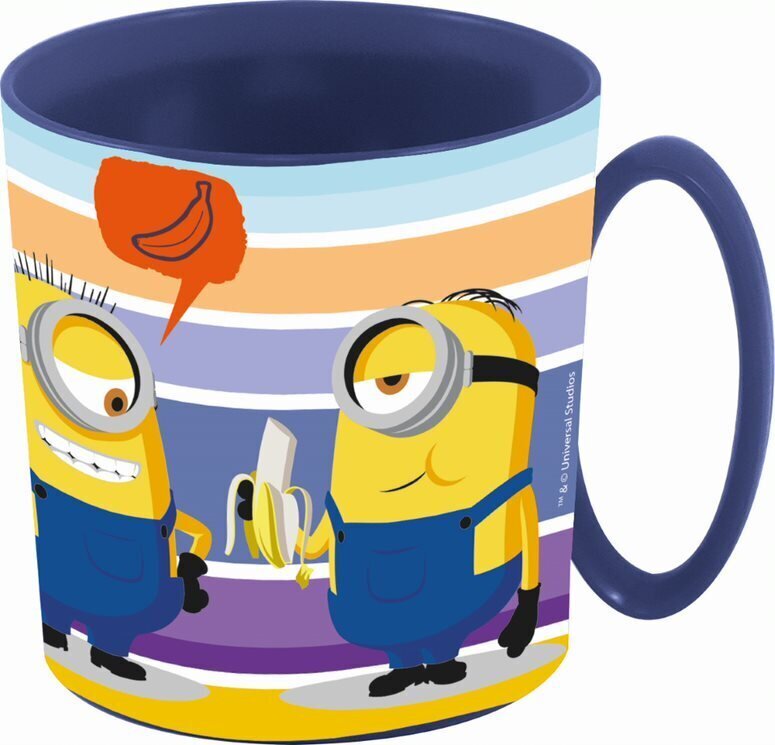 Krūze micro Minions, 350 ml cena un informācija | Glāzes, krūzes, karafes | 220.lv