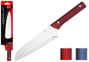Nazis Santoku, 17 cm ABSOLUT цена и информация | Ножи и аксессуары для них | 220.lv
