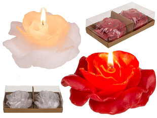 Peldoša aromātiska svece, rožu zieds cena un informācija | Sveces un svečturi | 220.lv