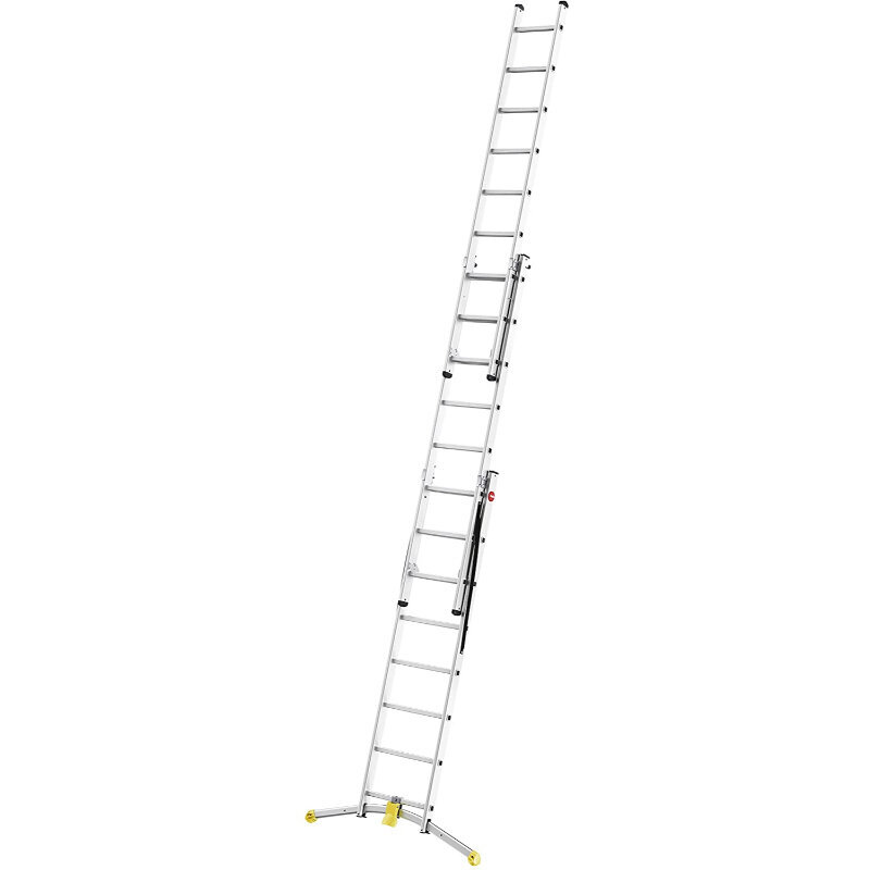 Kāpnes kombinējamās HobbyLOT / alumīnija / 2x8+1x9 pakāpieni цена и информация | Saliekamās kāpnes, celtniecības sastatnes | 220.lv