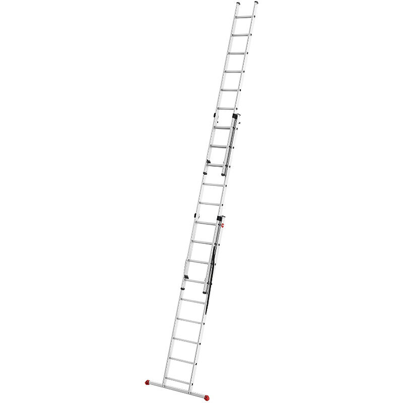 Kāpnes kombinējamās ProfiStep Combi / alumīnija / 3x9 pakāpieni цена и информация | Saliekamās kāpnes, celtniecības sastatnes | 220.lv