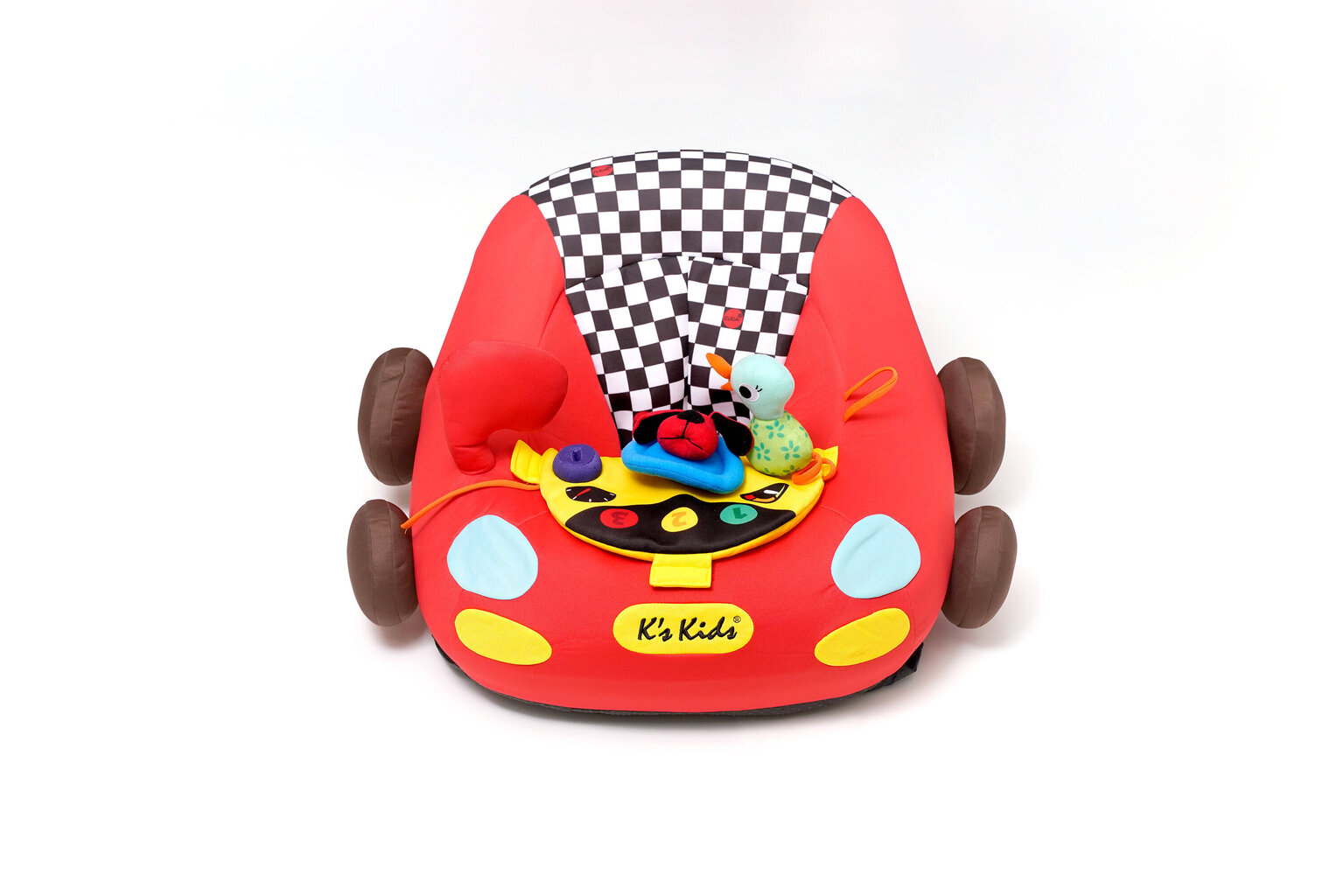 Liela automašīna K's Kids Jumbo Go Go Go cena un informācija | Rotaļlietas zīdaiņiem | 220.lv