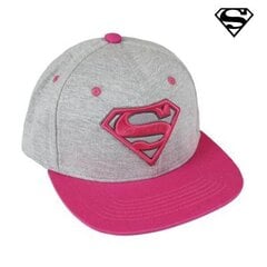 Bērnu cepure ar nagu Superman 2078 Gris (56 cm) cena un informācija | Cepures, cimdi, šalles meitenēm | 220.lv