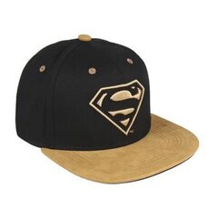 Bērnu cepure ar nagu Black Superman 1001 (58 cm) Melns (58 cm) kaina ir informacija | Cepures, cimdi, šalles zēniem | 220.lv
