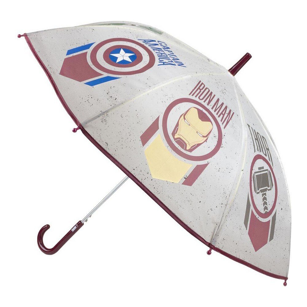 Automātisks Lietussargs The Avengers Pelēks (81 cm) цена и информация | Bērnu aksesuāri | 220.lv