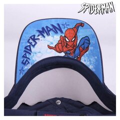 Spiderman Темно-синий (53 cm) цена и информация | Шапки, перчатки, шарфы для мальчиков | 220.lv