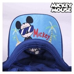 Bērnu cepure ar nagu Mickey Mouse Tumši zils (53 cm) цена и информация | Шапки, перчатки, шарфы для мальчиков | 220.lv