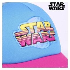 Sporta Cepure Star Wars Rozā Zils (56 cm) цена и информация | Шапки, перчатки, шарфы для девочек | 220.lv