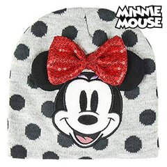 Bērnu cepure Minnie Mouse Pelēks цена и информация | Шапки, перчатки, шарфы для девочек | 220.lv