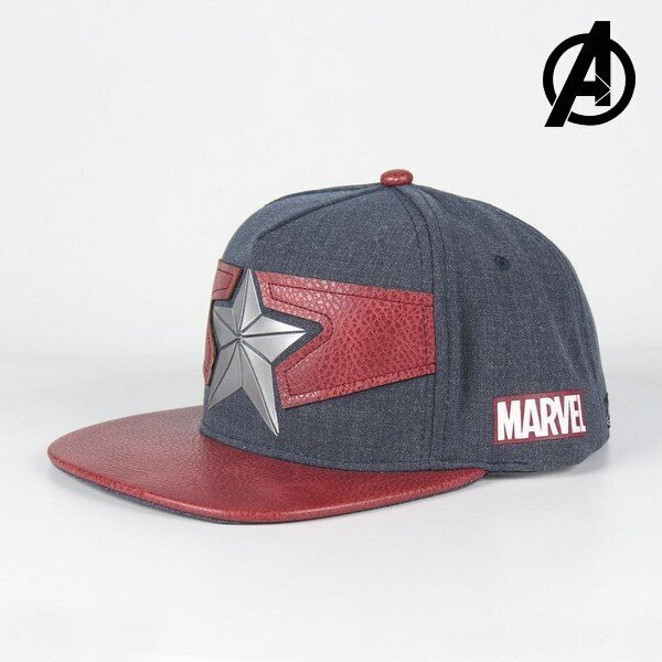Cepure ar Plakanu Nagu The Avengers 77877 (56 cm) Tumši Zils (56 cm) цена и информация | Cepures, cimdi, šalles zēniem | 220.lv
