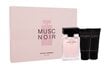Komplekts Narciso Rodriguez For Her Musc Noir sievietēm: parfimērijas ūdens EDP 50 ml + dušas želeja 50 ml + ķermeņa losjons 50 ml цена и информация | Sieviešu smaržas | 220.lv