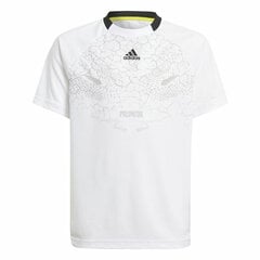 Детский футболка с коротким рукавом Adidas Predator Aeroready Белый S6433198 цена и информация | Рубашки для мальчиков | 220.lv