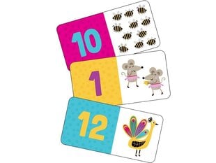 Spēle ar Domino kartiņām, 24 gab. cena un informācija | Attīstošās rotaļlietas | 220.lv