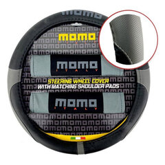 Крышка руля + накладки на ремень Momo SWCK007BG цена и информация | Авто принадлежности | 220.lv
