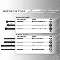 Kniedes skrūves OMP OMPS09671201 M12 x 1,50 Allen atslēga cena un informācija | Auto piederumi | 220.lv