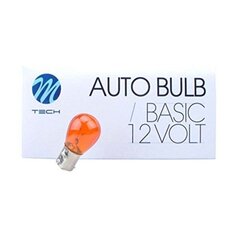 Автомобильная лампа MTECZ36 M-Tech MTECZ36 PY21W 21Вт 12В (10шт) цена и информация | Автомобильные лампочки | 220.lv