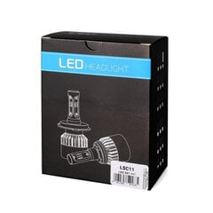 H11 LED Automobiļu spuldzes, komplekts 2 gab. цена и информация | Автомобильные лампочки | 220.lv