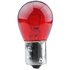 Автомобильная лампа M-Tech Z59 BAU15S Красный 12 V 10 uds цена и информация | Автомобильные лампочки | 220.lv