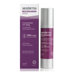 Atjaunojošs Līdzeklis Resveraderm Sesderma (50 ml) cena un informācija | Sejas krēmi | 220.lv