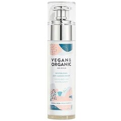 Крем для лица Revitalising AntiAgeing Vegan & Organic (50 мл) цена и информация | Наносите на чистую кожу лица. Подержите около 10-15 минут и смойте водой. | 220.lv