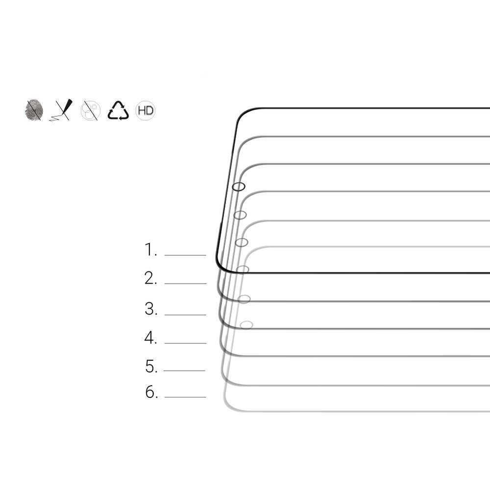 Nillkin CP+PRO Ultra Thin Full Coverage ekrāna aizsargs, piemērots Samsung Galaxy S21 5G, melns cena un informācija | Ekrāna aizsargstikli | 220.lv