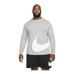 Vīriešu T-krekls ar garām piedurknēm Nike Sportswear, gaiši pelēks S6434545 cena un informācija | Sporta apģērbs vīriešiem | 220.lv