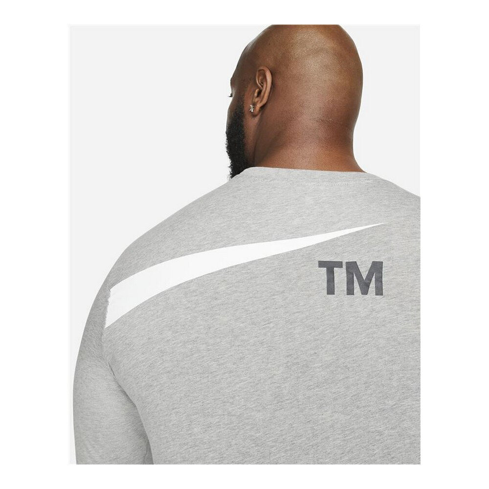 Vīriešu T-krekls ar garām piedurknēm Nike Sportswear, gaiši pelēks S6434545 cena un informācija | Sporta apģērbs vīriešiem | 220.lv