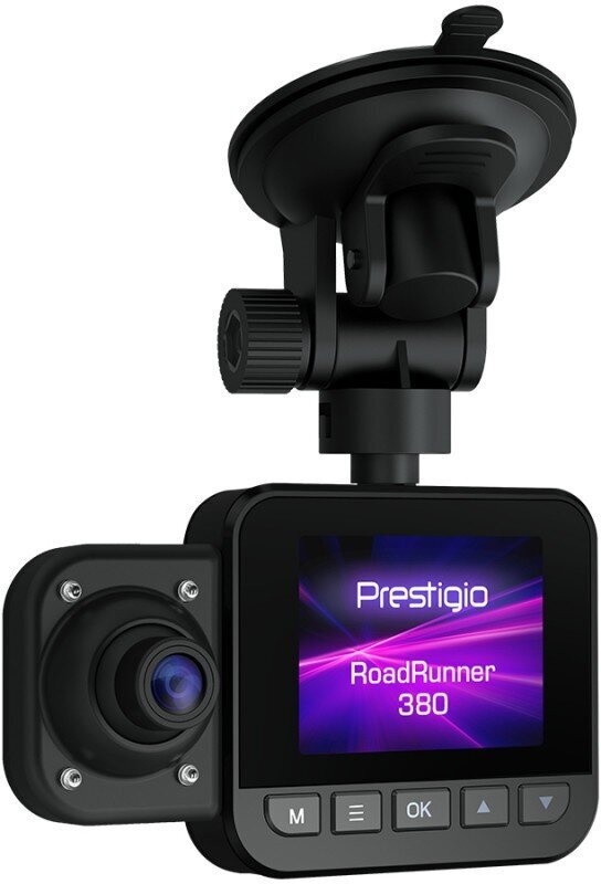 Prestigio car DVR RoadRunner 380, black цена и информация | Auto video reģistratori | 220.lv