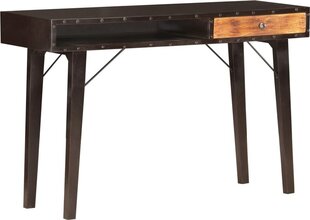 Консольный стол, 118x35x76 см, массив мелиорированного дерева цена и информация | Журнальные столики | 220.lv