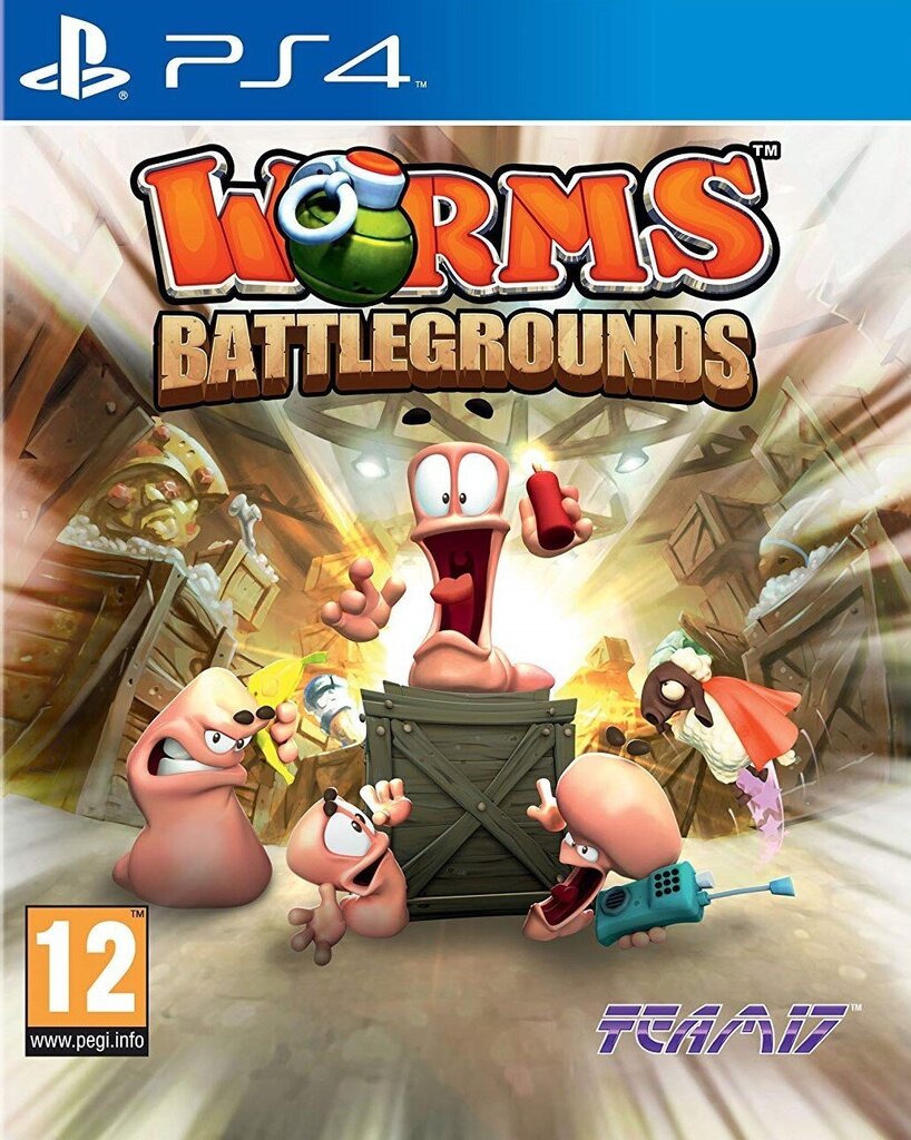 Worms Battlegrounds PS4 cena un informācija | Datorspēles | 220.lv