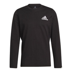 Vīriešu T-krekls ar garām piedurknēm Adidas Spray Graphic, melns S6434107 cena un informācija | Sporta apģērbs vīriešiem | 220.lv