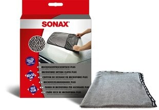 Салфетка из микрофибры SONAX для сушки 80х50 см цена и информация | Для чистки, салфетки | 220.lv