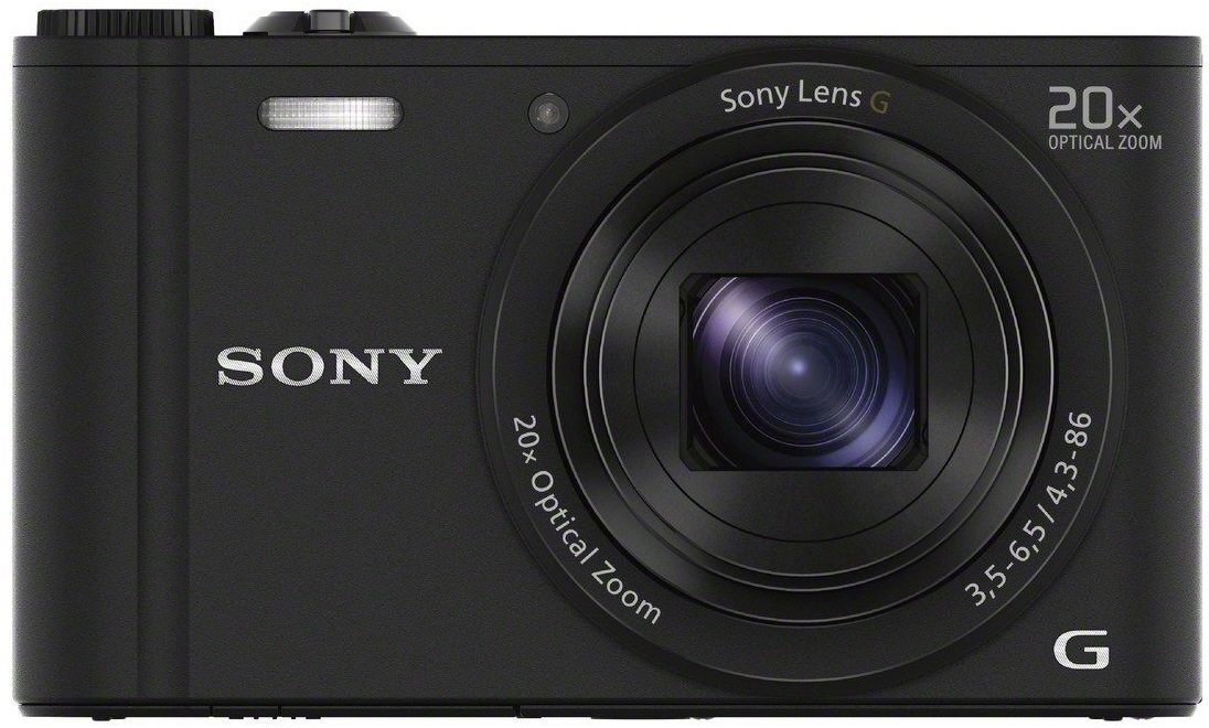 Sony DSC-WX350, melns цена и информация | Digitālās fotokameras | 220.lv