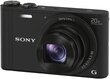 Sony DSC-WX350, melns цена и информация | Digitālās fotokameras | 220.lv