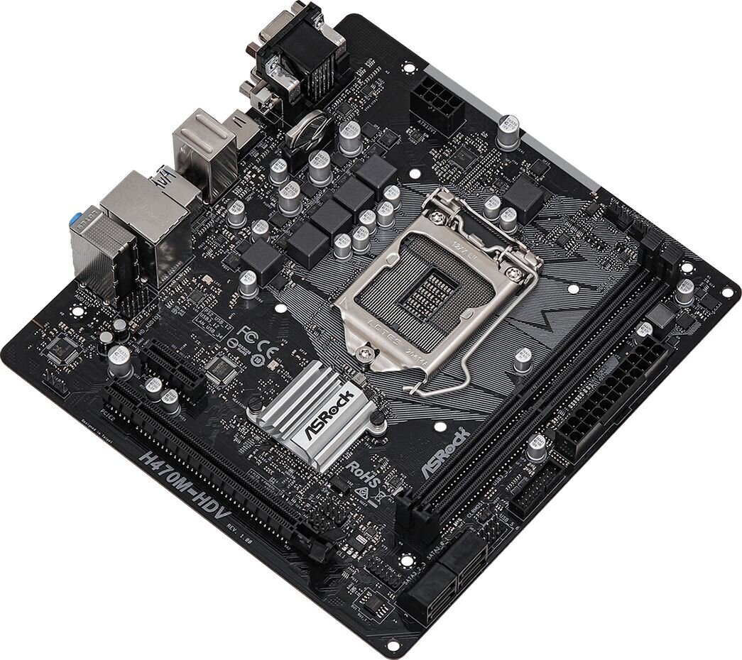 ASRock H470M-HDV cena un informācija | Mātesplates | 220.lv