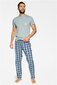 Divdaļīga pidžama ar biksēm Henderson Probe 39737-90X vīriešiem cena un informācija | Vīriešu halāti, pidžamas | 220.lv