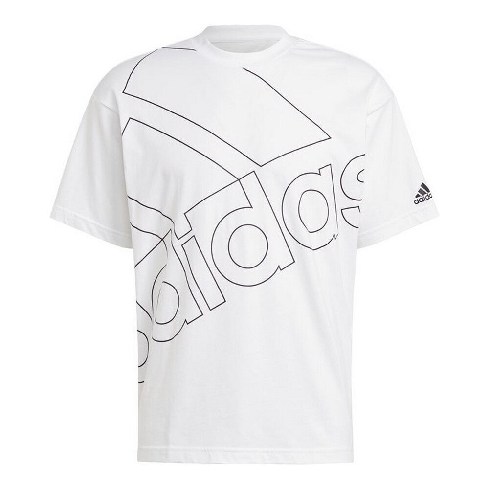 Vīriešu T-krekls ar īsām piedurknēm Adidas Giant Logo, balts S6433829 цена и информация | Sporta apģērbs vīriešiem | 220.lv