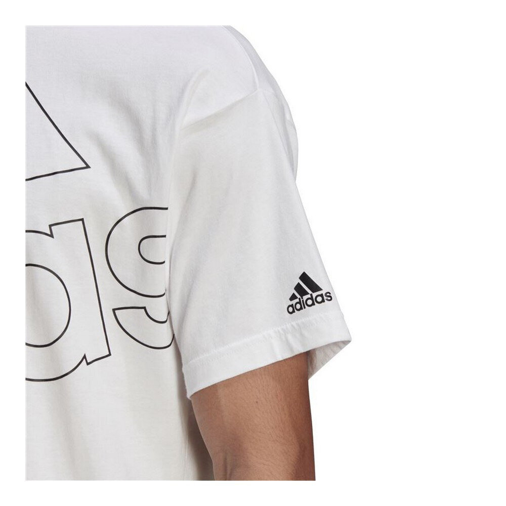 Vīriešu T-krekls ar īsām piedurknēm Adidas Giant Logo, balts S6433829 цена и информация | Sporta apģērbs vīriešiem | 220.lv