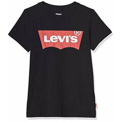 Bērnu T-krekls ar īsām piedurknēm Levi's E8157, melns S6424504 cena un informācija | Zēnu krekli | 220.lv