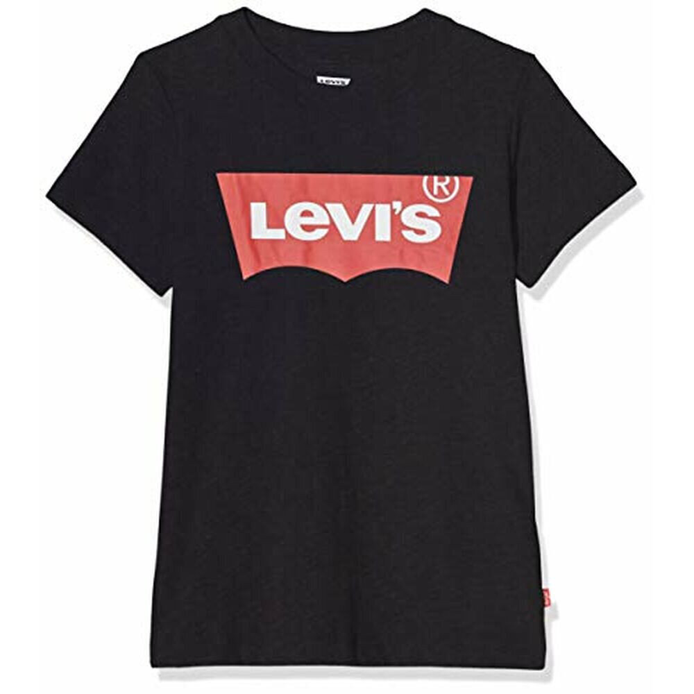 Bērnu T-krekls ar īsām piedurknēm Levi's E8157, melns S6424501 cena un informācija | Zēnu krekli | 220.lv
