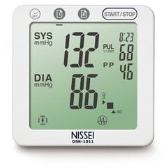 NISSEI tonometrs DSK-1011, automāts, ar adapteri (PVN 21%) цена и информация | Тонометры | 220.lv