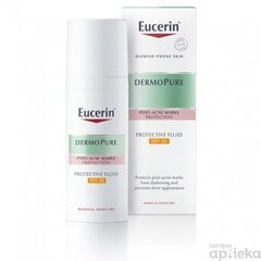 Защитный флюид EUCERIN DermoPure с SPF30, 50 мл цена и информация | Сыворотки для лица, масла | 220.lv