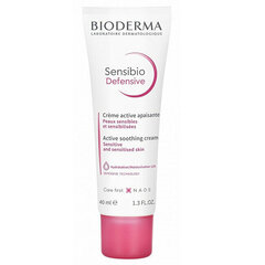 BIODERMA Sensibio Defensive aktīvs nomierinošs krēms 40ml цена и информация | Кремы для лица | 220.lv