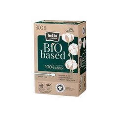 BELLA Cotton Organic papīra vates kociņi 300gab., kastītē cena un informācija | Bella Smaržas, kosmētika | 220.lv