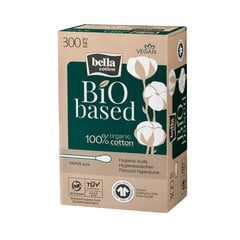 BELLA Cotton Organic papīra vates kociņi 300gab., kastītē cena un informācija | Bella Smaržas, kosmētika | 220.lv