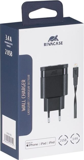 RivaCase PS 4125 цена и информация | Lādētāji un adapteri | 220.lv