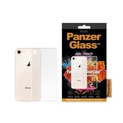 PanzerGlass vāciņš, piemērots iPhone 7/8, caurspīdīgs цена и информация | Чехлы для телефонов | 220.lv